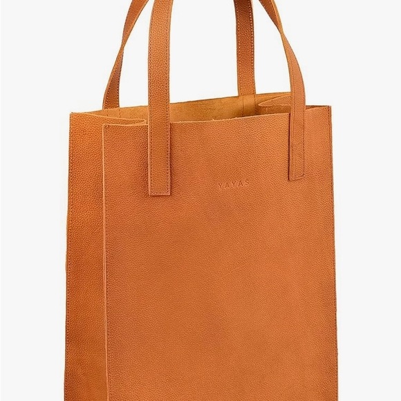 YAYAS Leather Travel Shoulder Tote - Handbag For Men & Women. HandMade - Picture 4 of 12